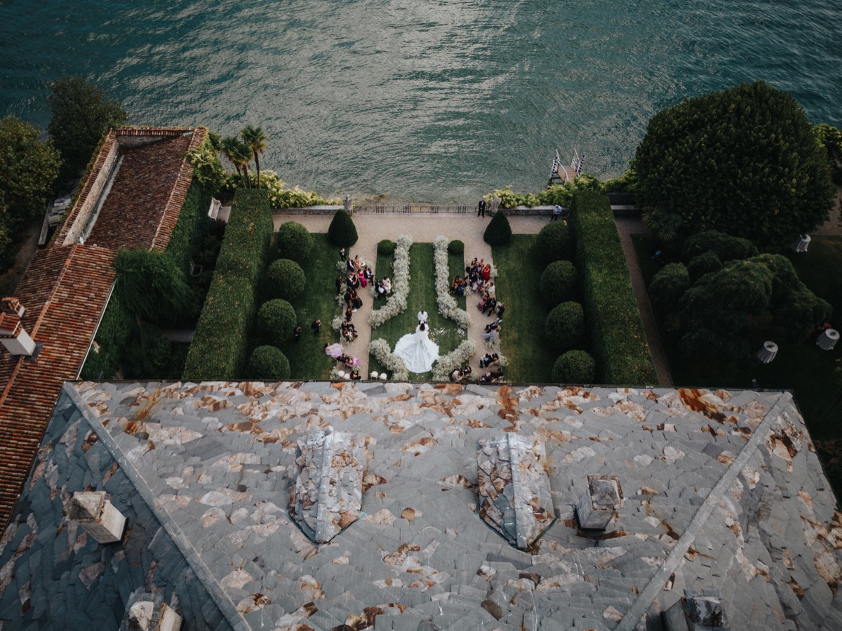 drone wedding